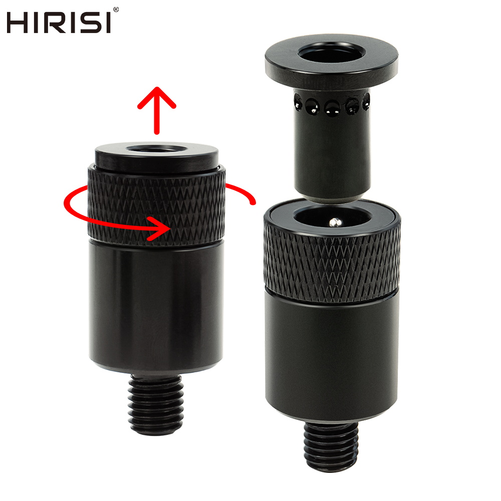 Fishing Rod Pod - Hirisi 2pcs Quick Change สําหรับปลาคาร์พตกปลาอลูมิเนียม Twist-Lock