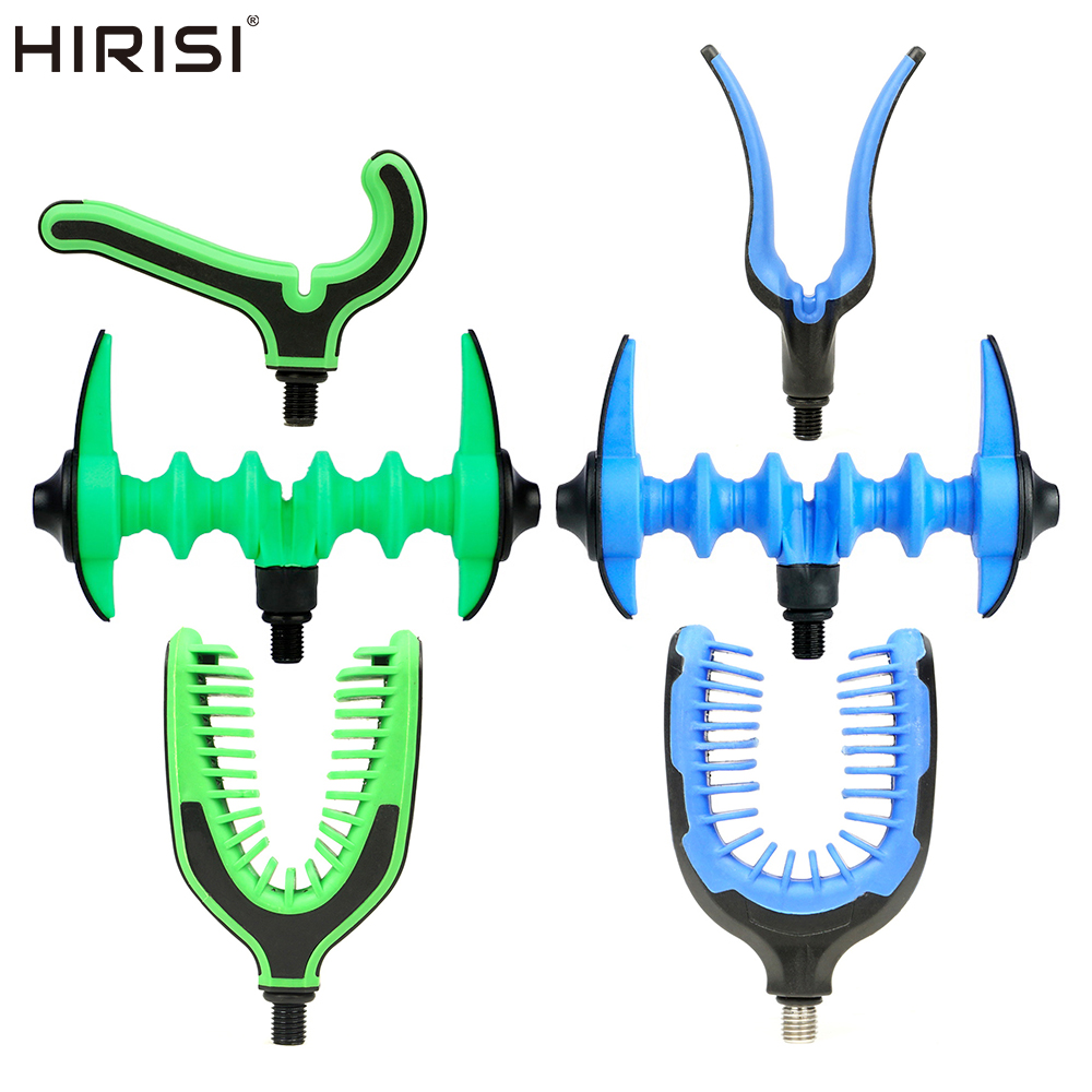 Fishing Rod Pod - 1pcs ปรับลื่นตกปลา Rod REST HEAD,หมุน Feeder