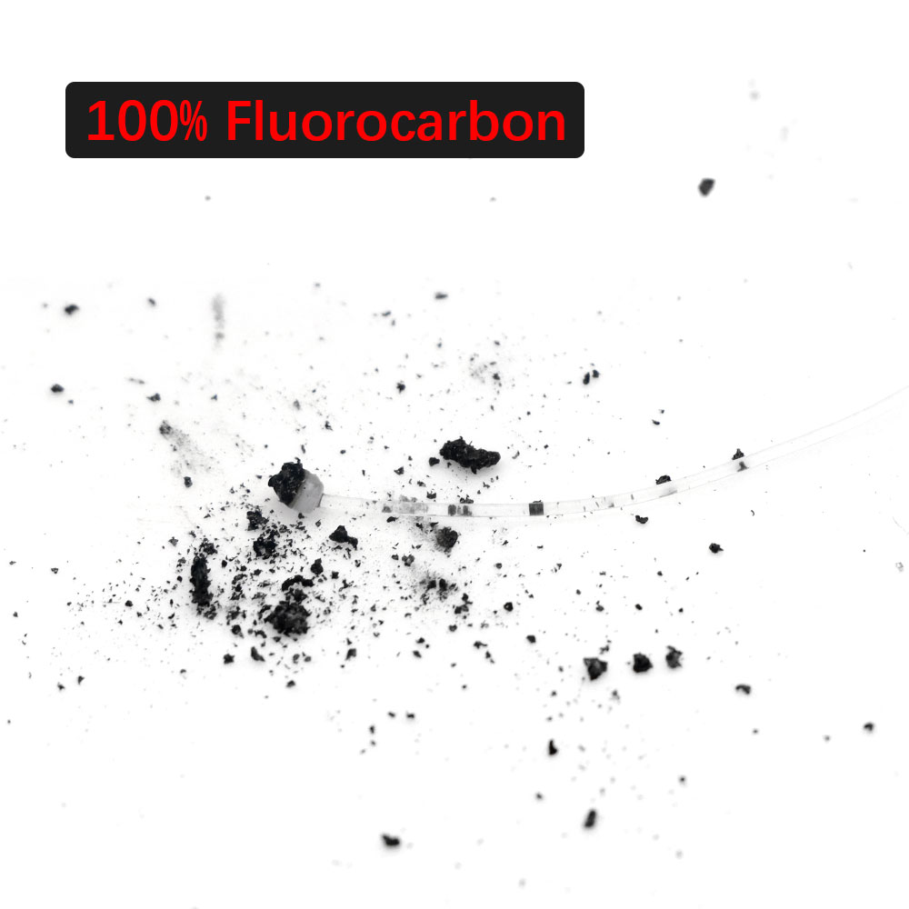 สายตกปลาเคลือบฟลูออโรคาร์บอน 1 - Fluorocarbon Line บทวิจารณ์และราคา