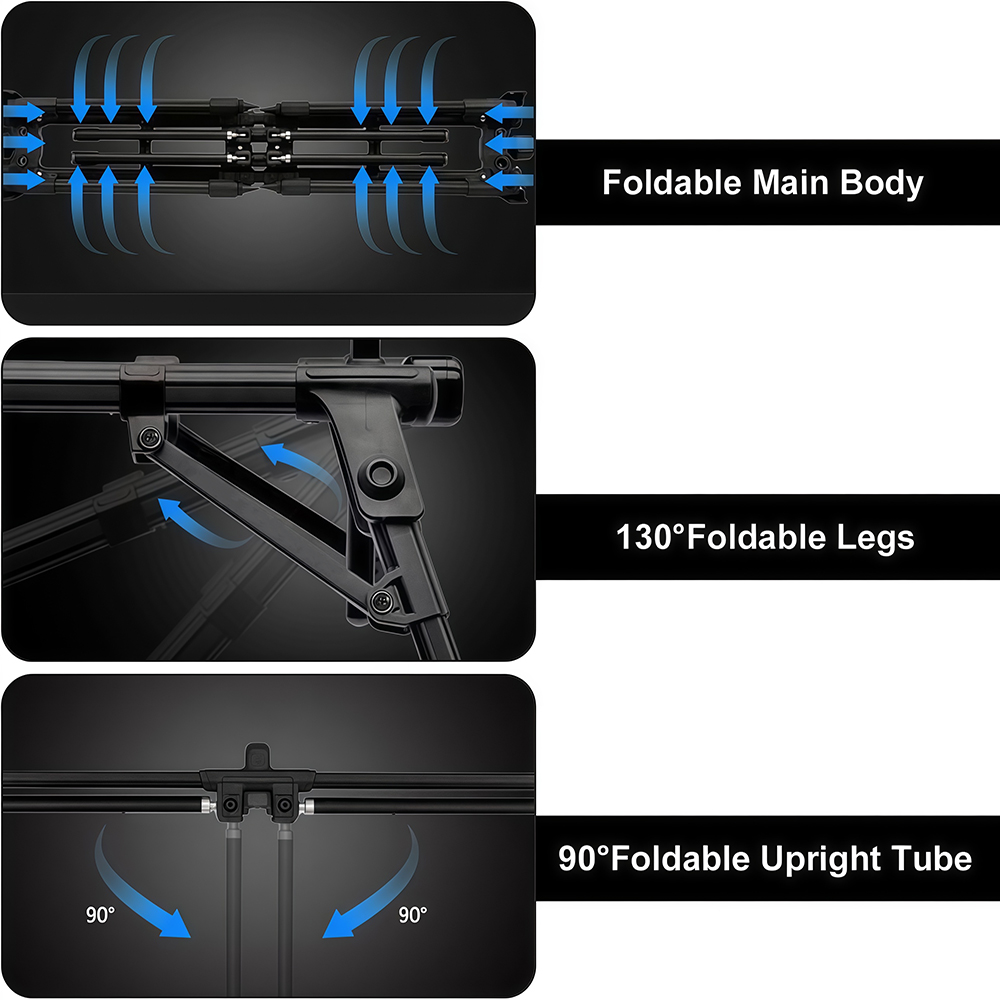 JSFUN ขาตั้งคันเบ็ดแบบปรับได้  - Fishing Rod Pod บทวิจารณ์และราคา