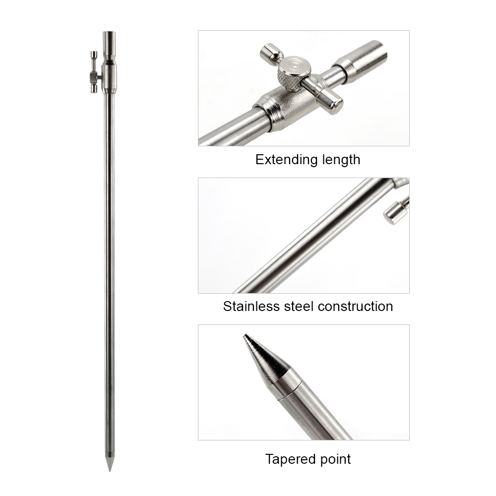 ชุดคันเบ็ดตกปลาคาร์พ 4 ชิ้น ยี - Fishing Rod Pod บทวิจารณ์และราคา