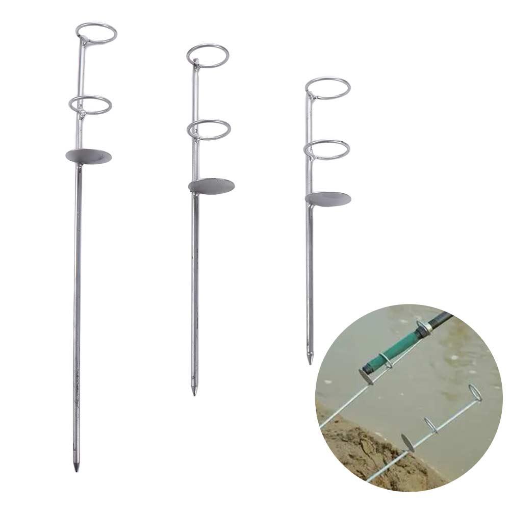 ที่วางคันเบ็ดแบบมีเดือยแหลมบนพ - Fishing Rod Pod บทวิจารณ์และราคา