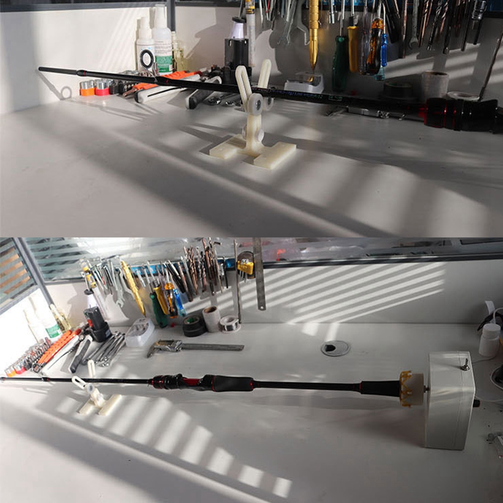 ปรับเสารองรับสําหรับเสาเครื่อง - Fishing Rod Pod บทวิจารณ์และราคา