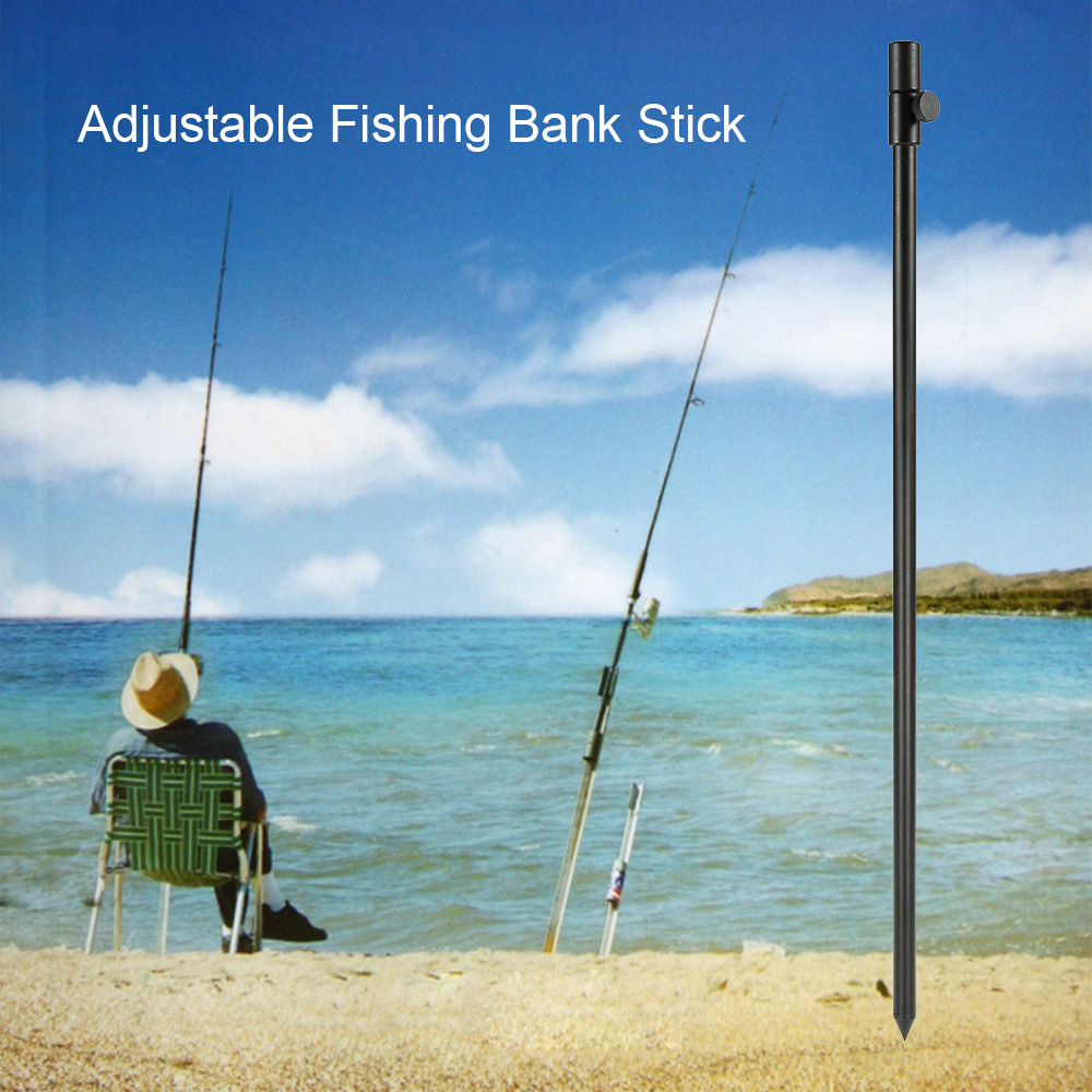 48-75 ซม.ขยายอลูมิเนียมตกปลา B - Fishing Rod Pod บทวิจารณ์และราคา