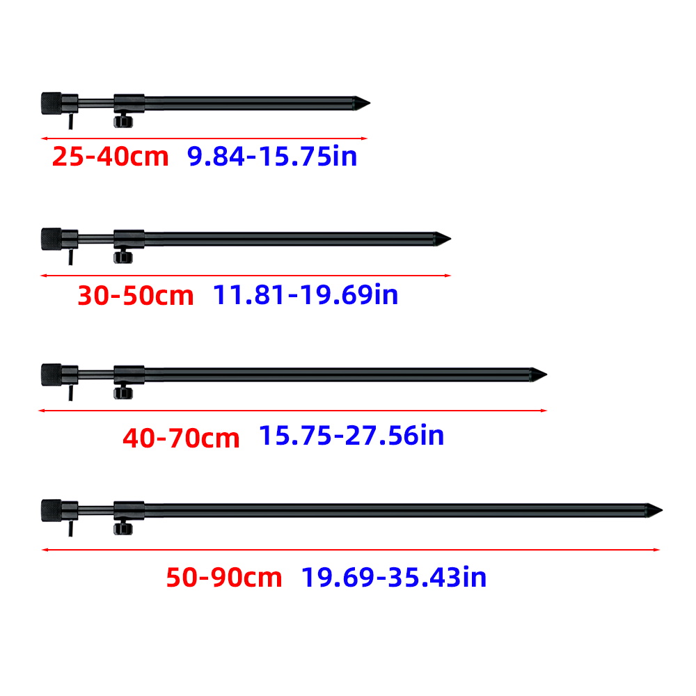 แท่นวางคันเบ็ดอลูมิเนียม Hiris - Fishing Rod Pod บทวิจารณ์และราคา