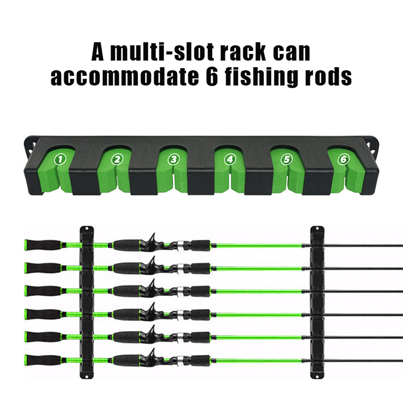 ที่วางคันเบ็ดตกปลาแบบใหม่ 6 คั - Fishing Rod Pod บทวิจารณ์และราคา
